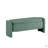 Ottoman Oval Storage Bench 3D Fabric Bench With Large Storage Space-1587878121