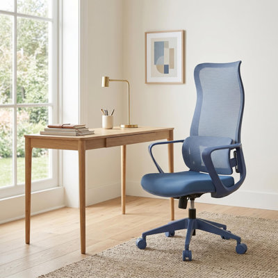 Ergonomic High Back Mesh Task Chair with 7-Level Lumbar Support