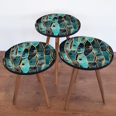 Tables gigognes 3 pieds Alcaraz