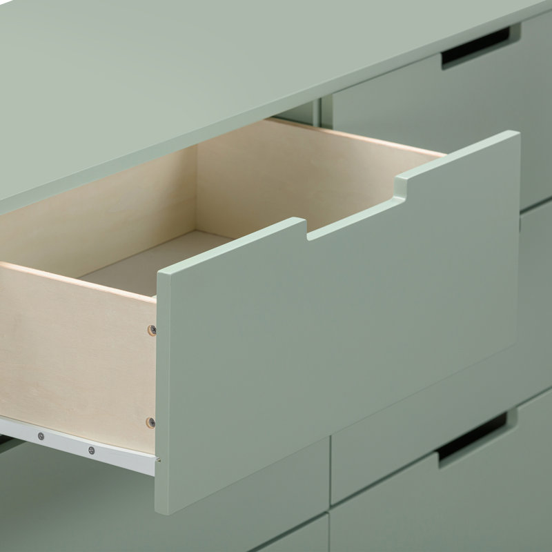 Colby 6-Drawer Double Dresser, Light Sage