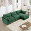 Canapé modulaire, canapé avec repose-pieds mobile, siège confortable, large et profond-1498922899