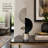Modern Abstract Synthetic Crystal Tabletop Sculpture Deco