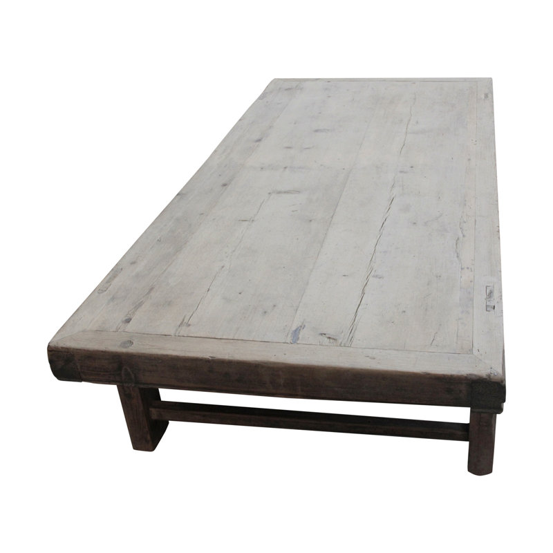 Solid Wood Coffee Table, 18" H x 69" L x 33" W