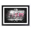 Wintertime in Amsterdam Netherlands 1 Piece Single Picture Frame Wall Art on MDF-56863715-56863716