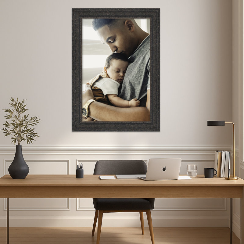 Cadre photo Attic, Attic Aged Black, 20 x 30