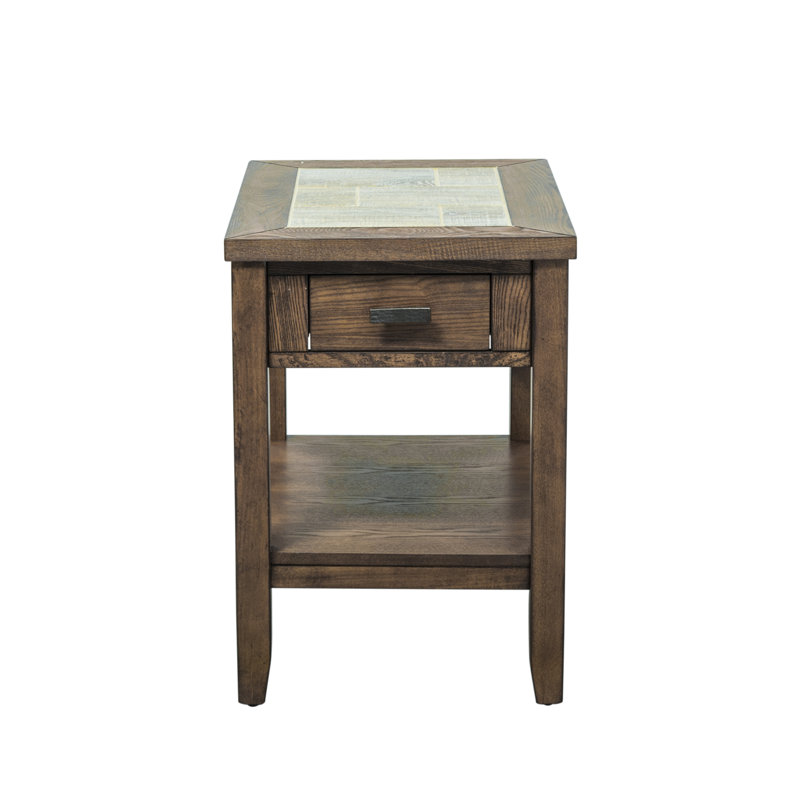East Pleasant View End Table with Storage