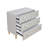 Metallic And Champagne 3-Drawer Console Cabinet