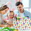 Panier de Pâques rectangulaire, panier à linge, panier de rangement pour jouets pour chambre de bébé, bac de rangement pour enfants, organisateur de cadeau, panier de Pâques, décoration de Pâques