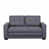 Polyester gris foncé
