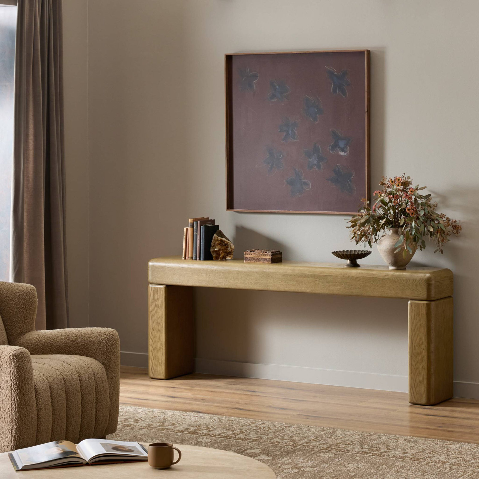 Malen 79'' Console Table, 30" H x 79" W x 13" D