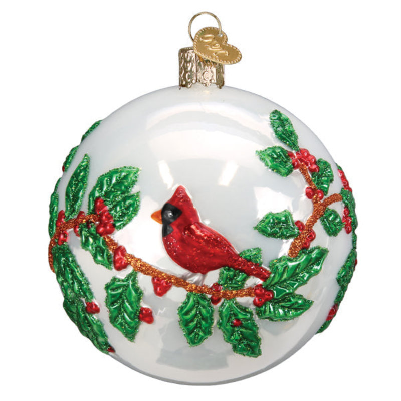 3.5'' Glass Birds Hanging Figurine Ornament
