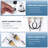 2-handle Bathroom Faucet with Drain Assembly-93332562
