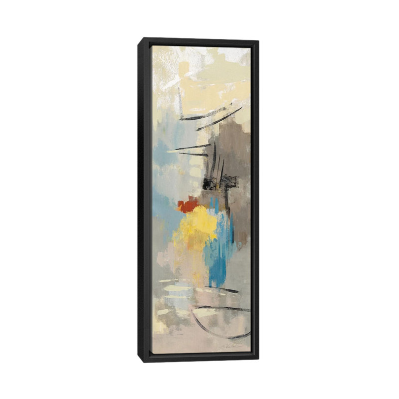 «Sail Away II», H 36 po x l 12 po x P 1,5 po, Toile avec cadre noir
