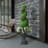 52" Topiary Spiral Boxwood Artificial Tree