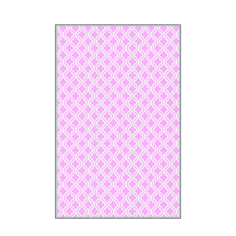 Stylish Woven Carpet, 5.2 x 7.5 Feet | 100% Polyester, 0.3 in Pile Height, Antibacterial, Non-Slip PVC Dot Underside | Machine Washable, 3D Digital Print | Perfect for Living Room, Bedroom & Home Décor