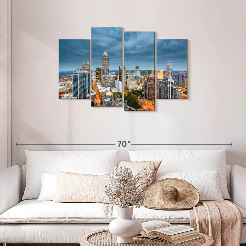 Nicci Charlotte Blue Hour, H 27 po x l 43 po