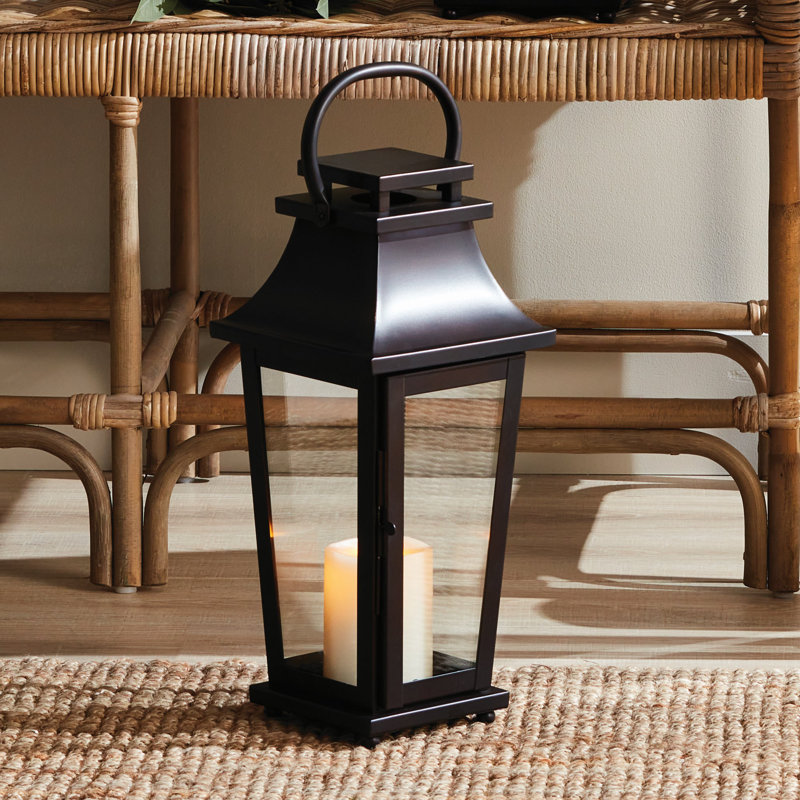 Maurice Lantern, 19.25" H x 8" W x 8" D
