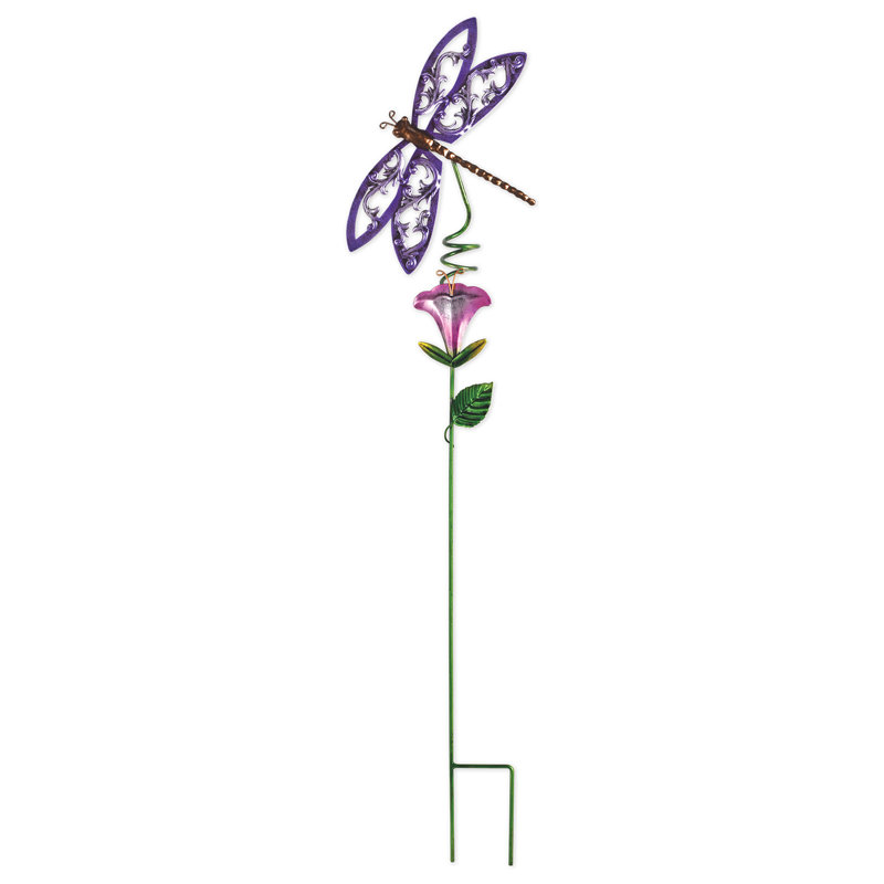 Libellule de jardin Turhan, Mauve / Rose