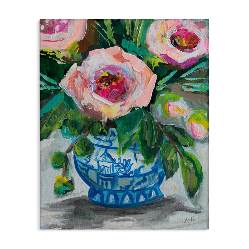 «Feeling Rosy Bouquet», conception de Jeanette Vertentes, H 20 po x l 16 po