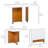 Torpoint Extendable Oak Dining Table-714627554-714627555