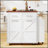 47.2 Inch Farmhouse Kitchen Island With Drop Leaf, Removable Racks, And Ample Storage For Modern Kitchens And Dining Rooms-1577635308