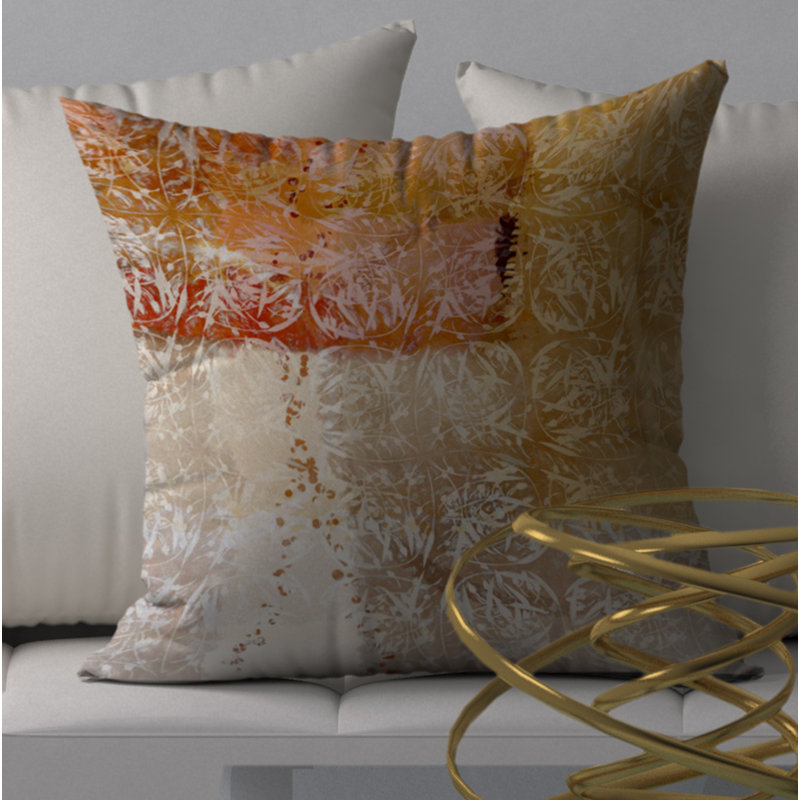 Housse de coussin carrée/insert, 20 po x 20 po