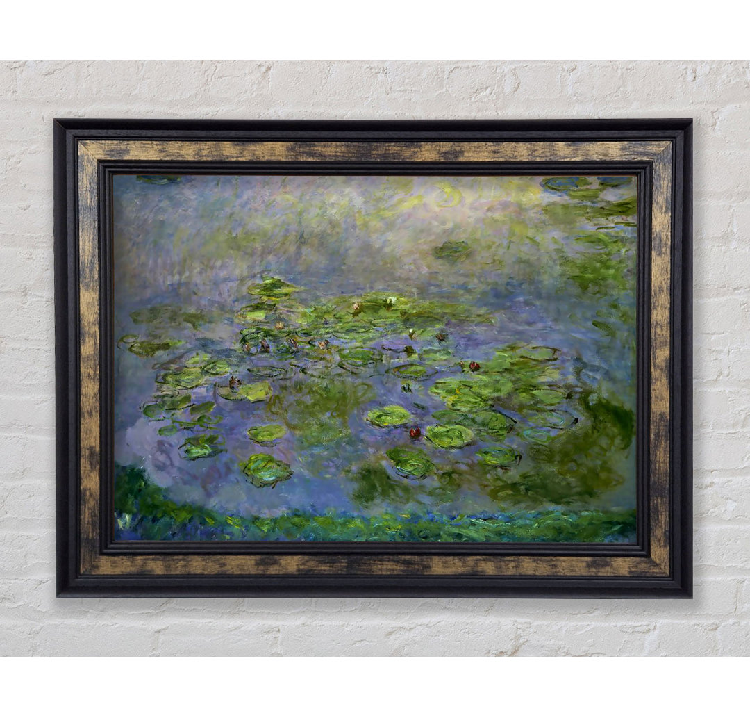 Monet Nympheas (Seerosen) - Einzelne Bilderrahmen Kunstdrucke