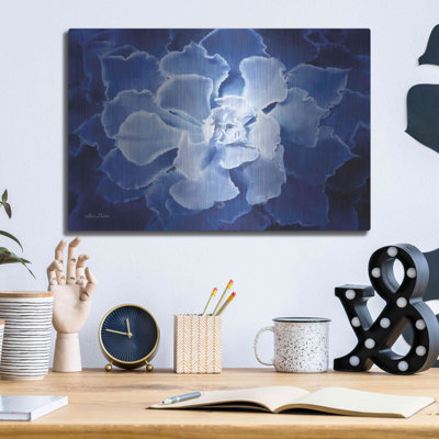 «Blue Succulent I» par Lori Deiter