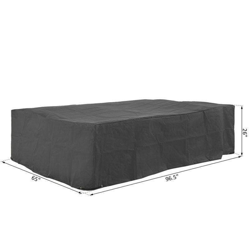 Housse pour meubles de patio