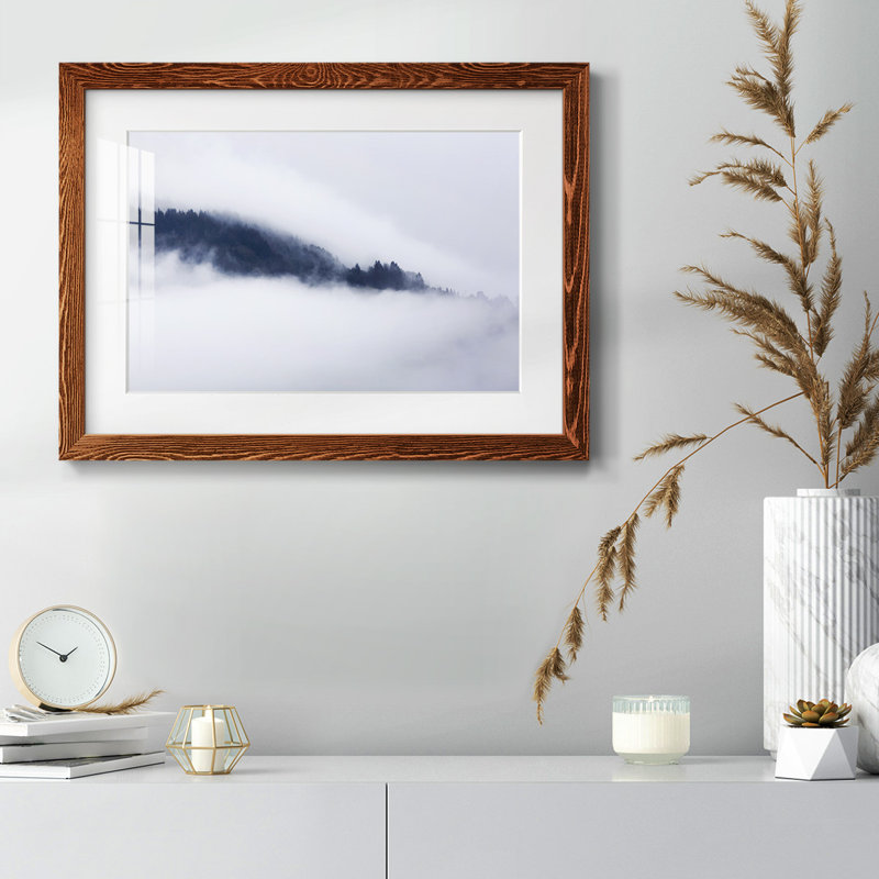 Dans les nuages - reproduction de cadre photo unique, Érable, H 18 po x l 26 po x P 1,5 po