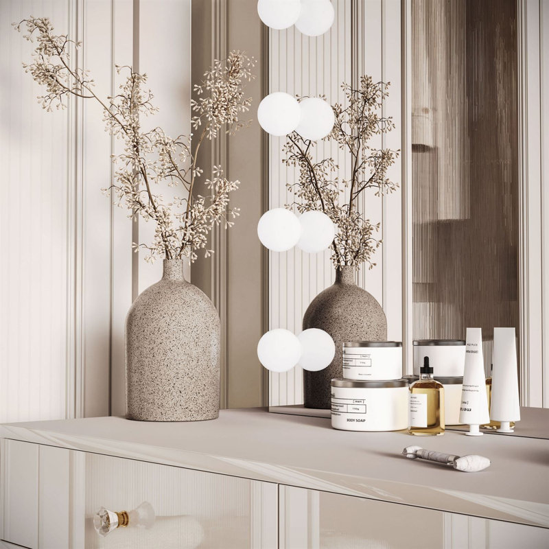 Dressing Table with Mirror