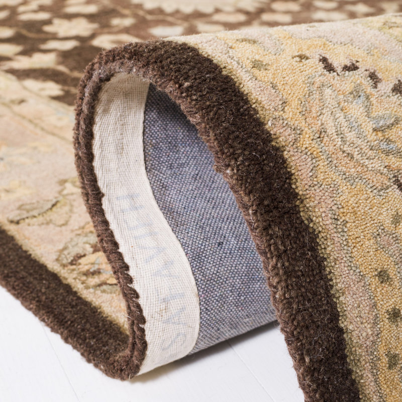 Tapis oriental en laine touffeté à la main Tingley, Rectangle 6 pi x 9 pi