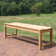 Bayhead Outdoor Teak Dining Bench