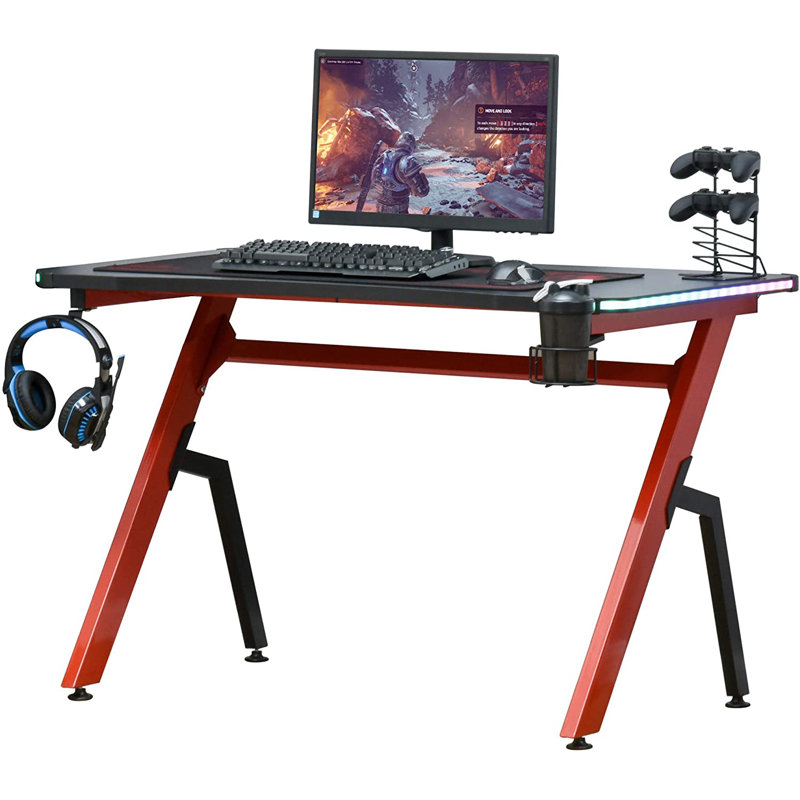 Jeffry Metal Base Computer Desk