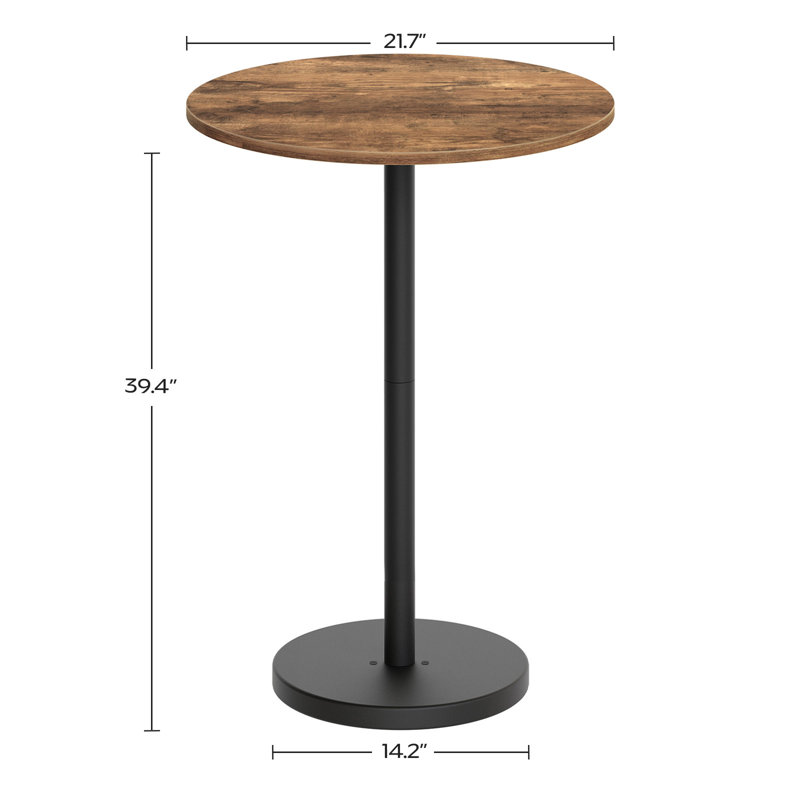 Table de bar 21,7 po à hauteur de comptoir