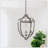 Chadha 4 - Light Iron Geometric Chandelier