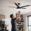 Ventilateur de plafond 60 po