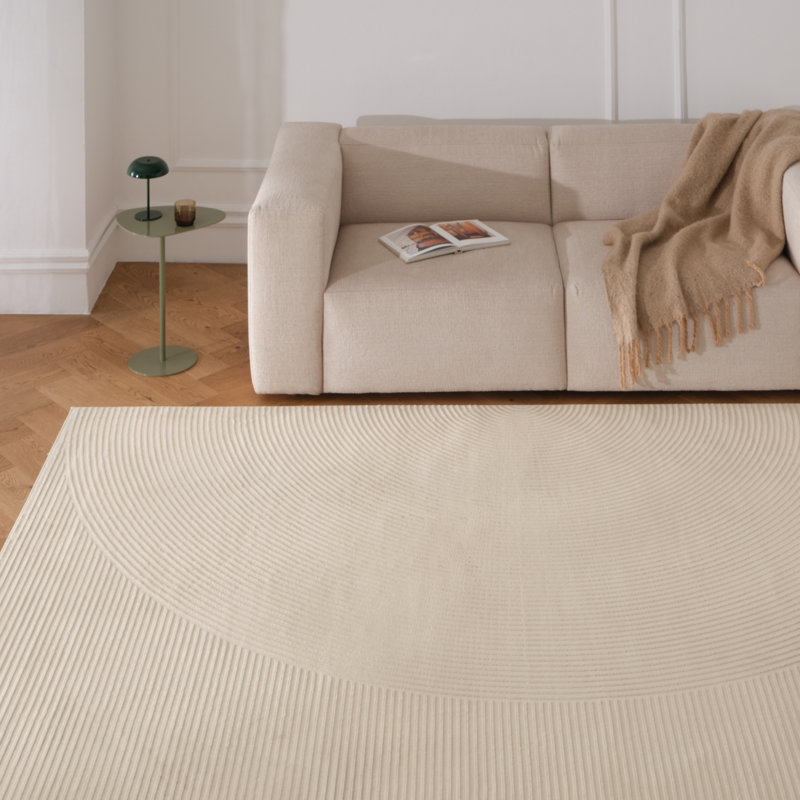 Record Washable Rug, Rectangle 7'10" x 10'