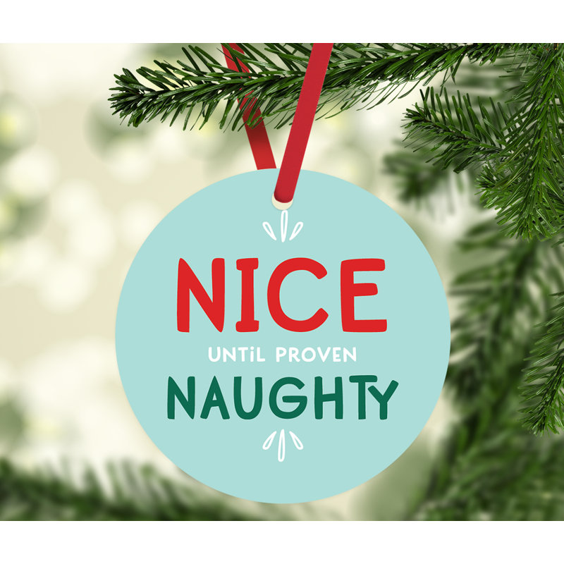 Ornement rigolo de Noël, Oui