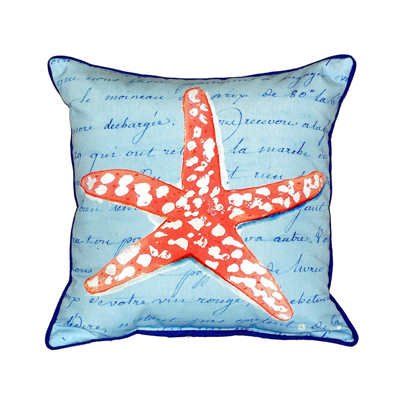 Coussin décoratif intérieur / extérieur Coral Starfish