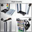 Plastic / Acrylic 44.45cm H Dowel Rack