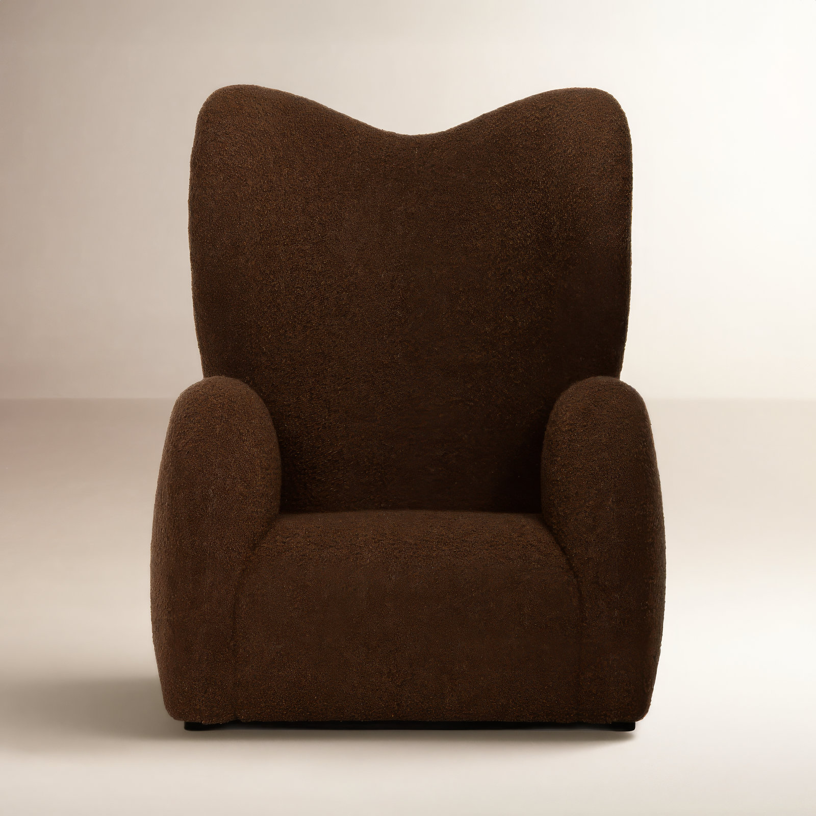 Arches Upholstered Swivel Wingback Chair