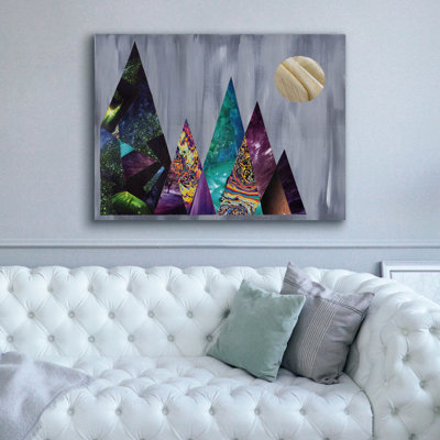 «Mountains» par Artpoptart, art mural sur toile
