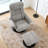 Ergonomic Recliner Chair with Ottoman-282506364