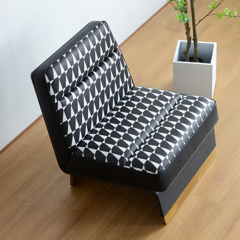 Fauteuil noir moderne Modern Light Luxury