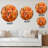 Dancing Goddesses II - Traditional wall clock-59913657
