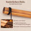 4-Light Burnt Wood Kitchen Island Pendant