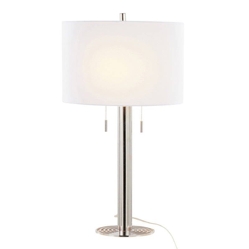 Lampe de table contemporaine en métal