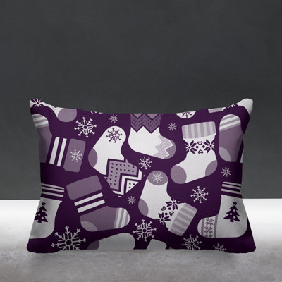 Outdoor Reversible Throw Pillow