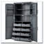 Grande armoire de rangement autoportante avec plateaux de cuisine-1450086742